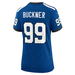 DeForest Buckner Indianapolis Colts Women's Indiana Nights Alternate Game Jersey - Royal