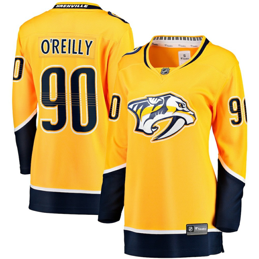 Ryan O'Reilly Nashville Predators Fanatics Women's Breakaway Jersey Gold