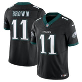 A.J. Brown Philadelphia Eagles Alternate Vapor F.U.S.E. Limited Jersey Black Nike