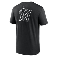 Miami Marlins Fashion Over Shoulder Logo Legend T-Shirt Black | Nike