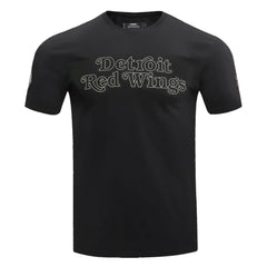 Detroit Red Wings Pro Standard Wordmark T-Shirt Black