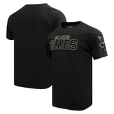 St. Louis Blues Pro Standard Wordmark T-Shirt Black