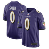 Roquan Smith Baltimore Ravens Team Game Jersey - Purple