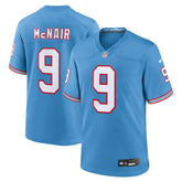 Steve McNair Tennessee Titans Retired Player Alternate Game Jersey - Light Blue