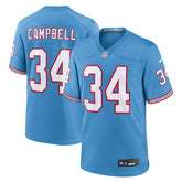 Earl Campbell Tennessee Titans Retired Player Alternate Game Jersey - Light Blue