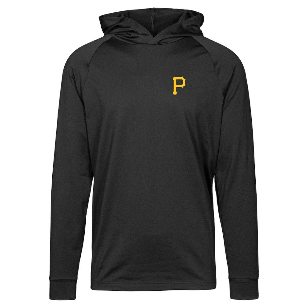 Pittsburgh Pirates Levelwear Dimension Insignia 2.0 Pullover Hoodie Black