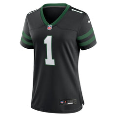 Ahmad Sauce Gardner New York Jets Women's Alternate Game Jersey - Legacy Black