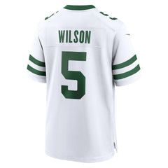 Garrett Wilson New York Jets Game Jersey - Legacy White