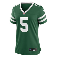 Garrett Wilson New York Jets Women's Game Jersey - Legacy Green