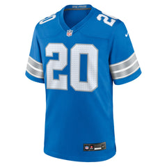 Barry Sanders Detroit Lions Retired Player Game Jersey - Blue
