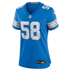 Penei Sewell Detroit Lions Women's Game Jersey - Blue