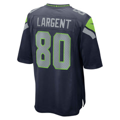 Steve Largent Seattle Seahawks Retired Player Game Jersey - College Navy