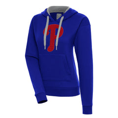Philadelphia Phillies Antigua Women's Victory Pullover Hoodie Royal