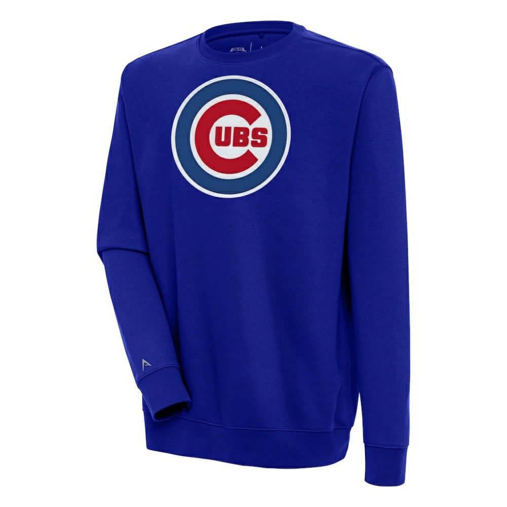 Chicago Cubs Antigua Victory Pullover Sweatshirt Royal
