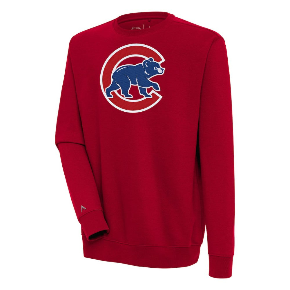 Chicago Cubs Antigua Victory Pullover Sweatshirt Red