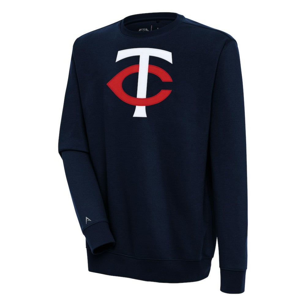 Minnesota Twins Antigua Victory Pullover Sweatshirt Navy