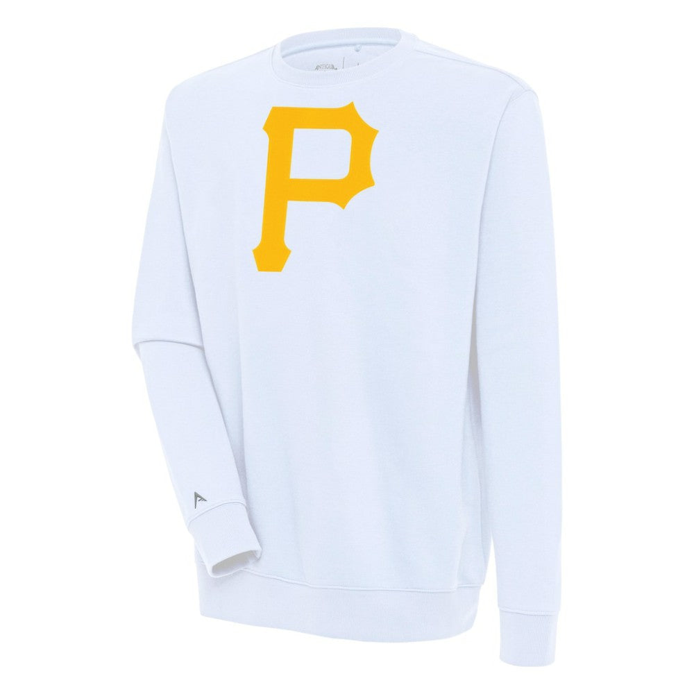 Pittsburgh Pirates Antigua Victory Pullover Sweatshirt White