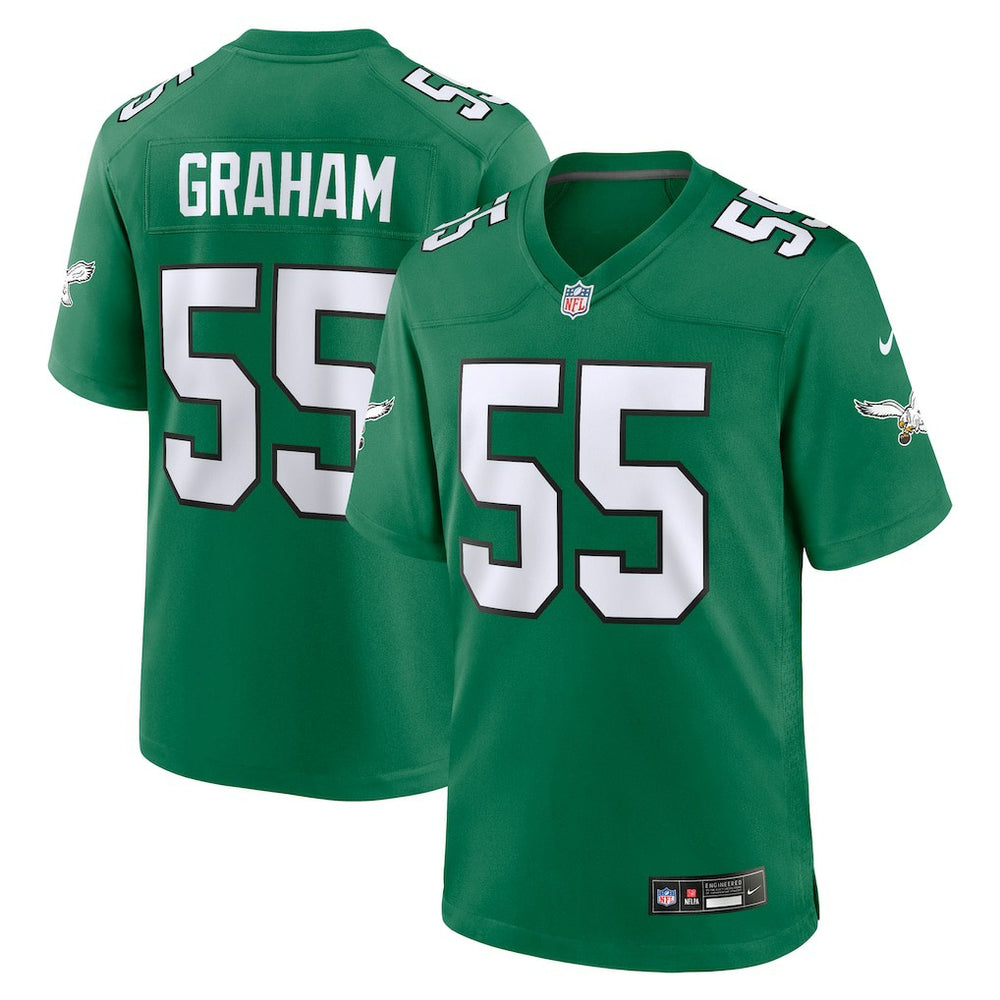 Brandon Graham Philadelphia Eagles Alternate Game Jersey - Kelly Green