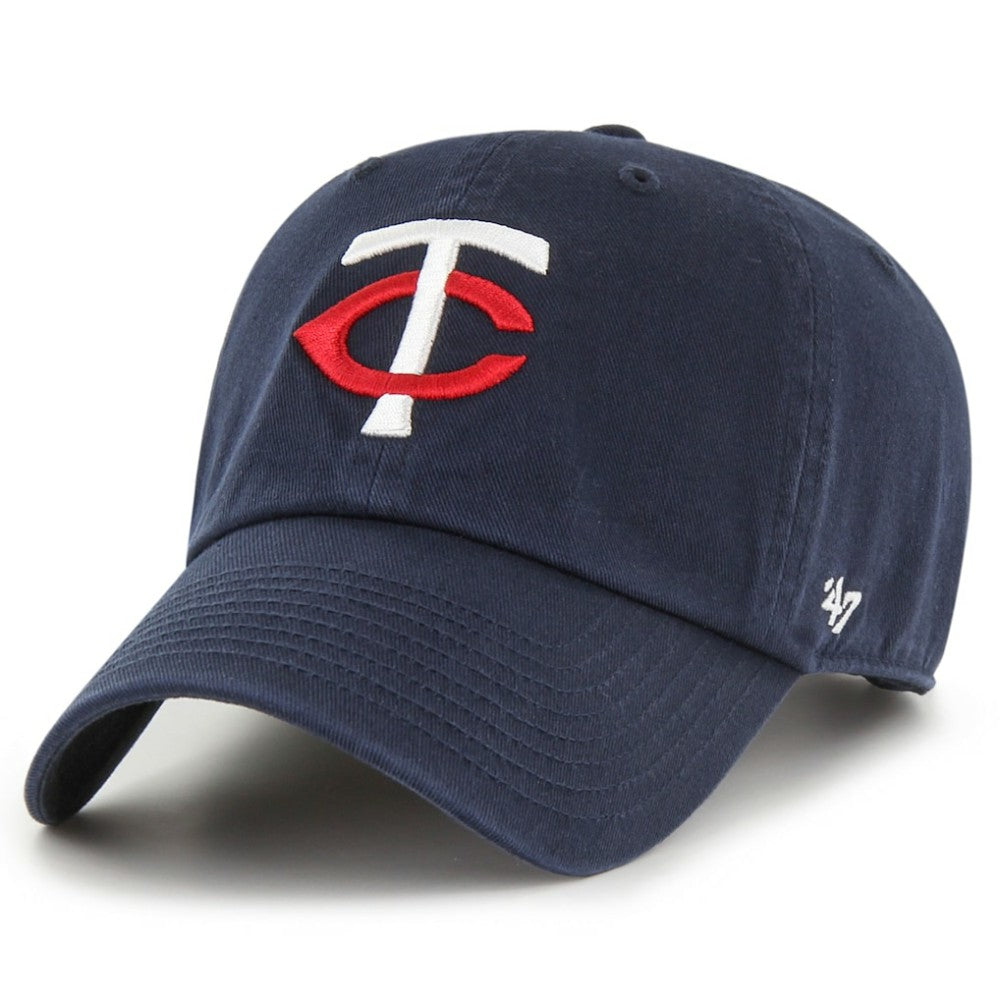 Minnesota Twins Youth Clean Up Adjustable Hat Navy | 47 brand