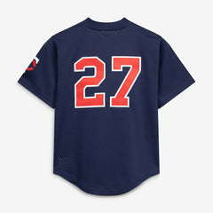 David Ortiz Minnesota Twins Youth Cooperstown Collection Mesh Batting Practice Jersey - Navy