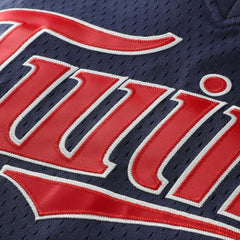 David Ortiz Minnesota Twins Youth Cooperstown Collection Mesh Batting Practice Jersey - Navy