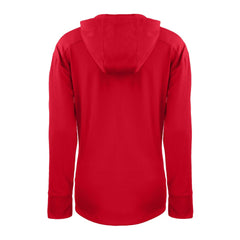 Cincinnati Reds Cutter & Buck Women's Daybreak Eco Recycled Half-Zip Hoodie Red