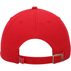 Los Angeles Angels Youth Clean Up Adjustable Hat Red | 47 brand