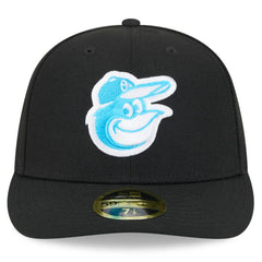 Baltimore Orioles 2024 Father's Day Low Profile 59FIFTY Fitted Hat Black | New Era