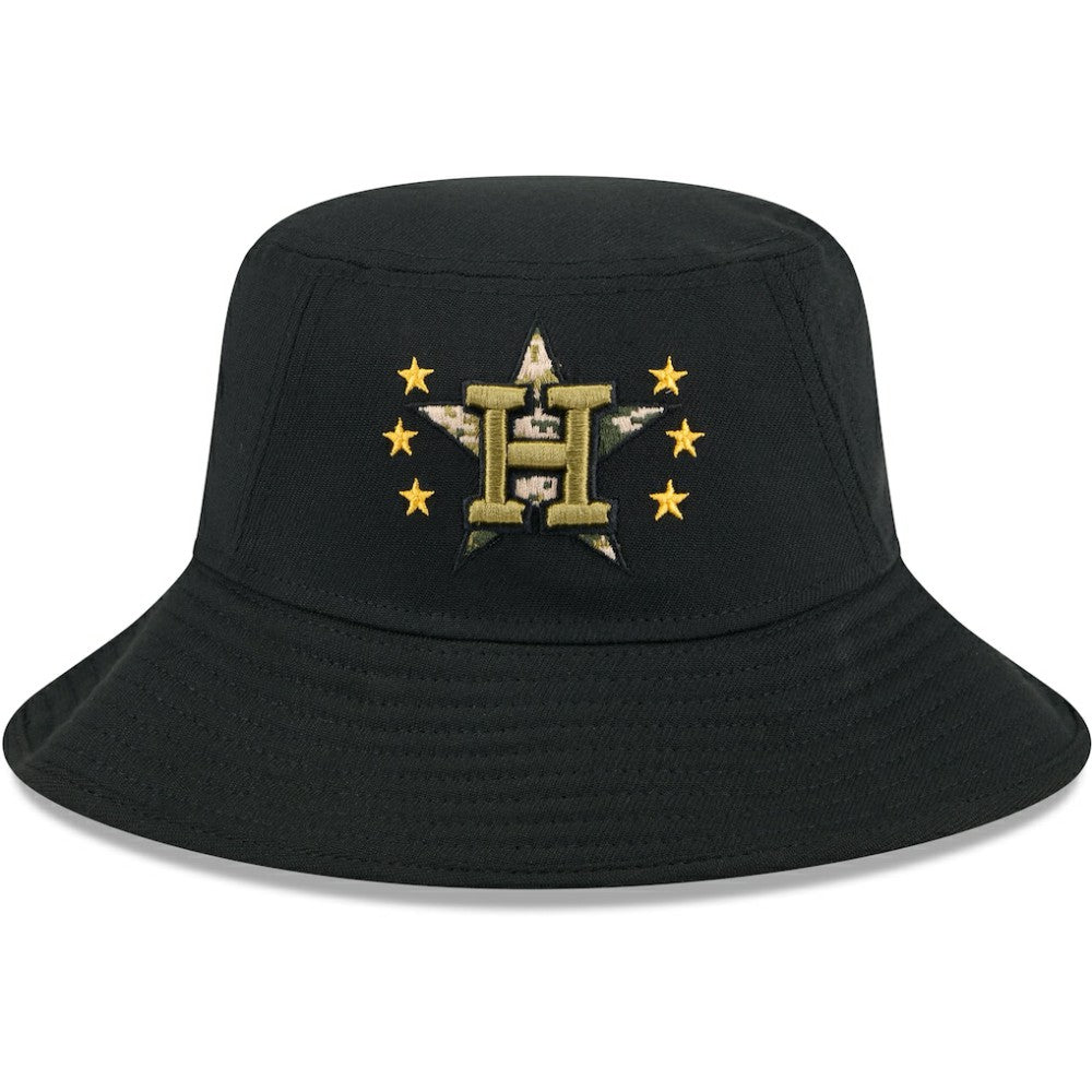 Houston Astros 2024 Armed Forces Day Bucket Hat Black | New Era