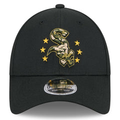Chicago White Sox 2024 Armed Forces Day 9FORTY Adjustable Hat Black | New Era