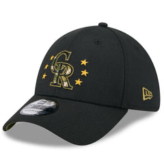 Colorado Rockies 2024 Armed Forces Day 39THIRTY Flex Hat Black | New Era