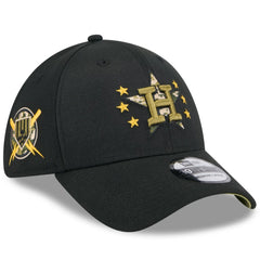 Houston Astros 2024 Armed Forces Day 39THIRTY Flex Hat Black | New Era