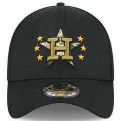 Houston Astros 2024 Armed Forces Day 39THIRTY Flex Hat Black | New Era