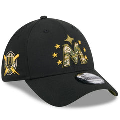 Minnesota Twins 2024 Armed Forces Day 39THIRTY Flex Hat Black | New Era