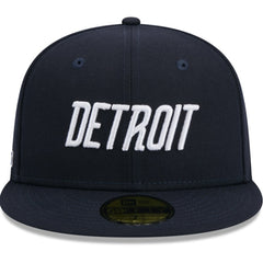 Detroit Tigers 2024 City Connect 59FIFTY Fitted Hat Navy | New Era