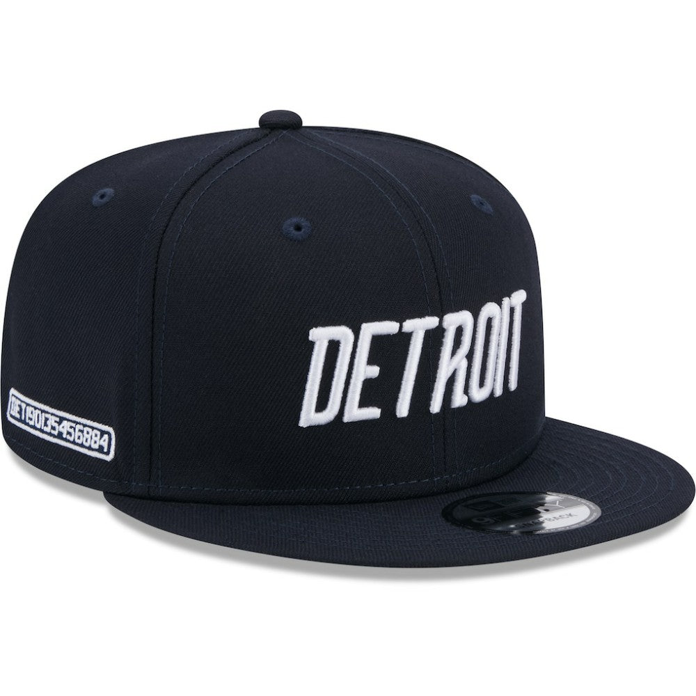 Detroit Tigers 2024 City Connect 9FIFTY Snapback Hat Navy | New Era