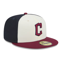 Cleveland Guardians 2024 City Connect 59FIFTY Fitted Hat White/Red | New Era
