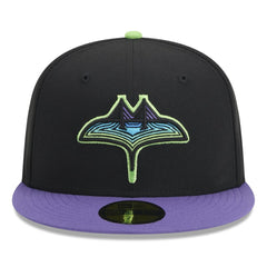 Tampa Bay Rays 2024 City Connect 59FIFTY Fitted Hat Black | New Era