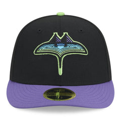 Tampa Bay Rays 2024 City Connect Low Profile 59FIFTY Fitted Hat Black | New Era