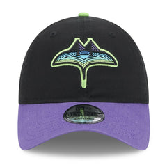 Tampa Bay Rays 2024 City Connect 9TWENTY Adjustable Hat Black | New Era