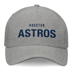 Houston Astros Elements A-Frame Structured Adjustable Hat Heather Gray