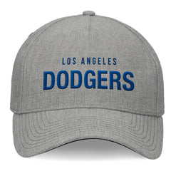 Los Angeles Dodgers Elements A-Frame Structured Adjustable Hat Heather Gray