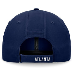 Atlanta Braves Front Office Ripstop Unstructured Adjustable Hat Navy