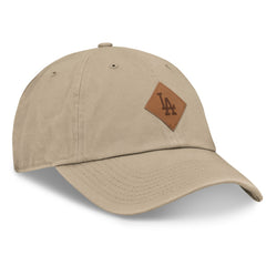 Los Angeles Dodgers Elements Microsanded Unstructured Adjustable Hat Khaki