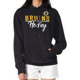 Boston Bruins G-III 4Her by Carl Banks Women's Team Sport Tri-Blend Fleece Hoodie Black