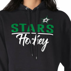 Dallas Stars G-III 4Her by Carl Banks Women's Team Sport Tri-Blend Fleece Hoodie Black
