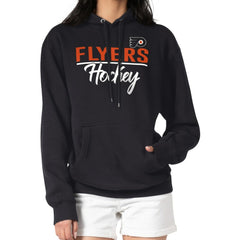 Philadelphia Flyers G-III 4Her by Carl Banks Women's Team Sport Tri-Blend Fleece Hoodie Black