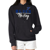St. Louis Blues G-III 4Her by Carl Banks Women's Team Sport Tri-Blend Fleece Hoodie Black