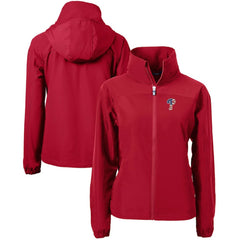 Philadelphia Phillies Cutter & Buck Women's Charter Eco Recycled Full-Zip Jacket Red