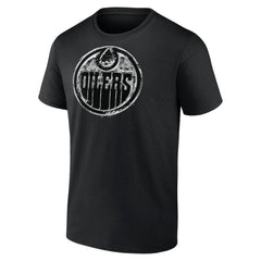 Edmonton Oilers Iced Out T-Shirt Black